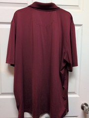 BCG. Men’s Polo Shirt 2XL. Maroon Short Sleeves