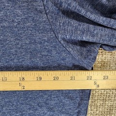 Goodlife Shirt Mens XL Blue Long Sleeve Crew Neck Tri Blend Soft USA Made NWT