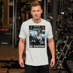 Errol Flynn King of the Swashbuckler Premium T-shirt S-4XL Pirate FAN Art Gift!