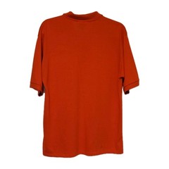 VTG Fun Fest 1997 Kingsport TN Orange Polo Shirt Single Stitch Embroidery Sz M