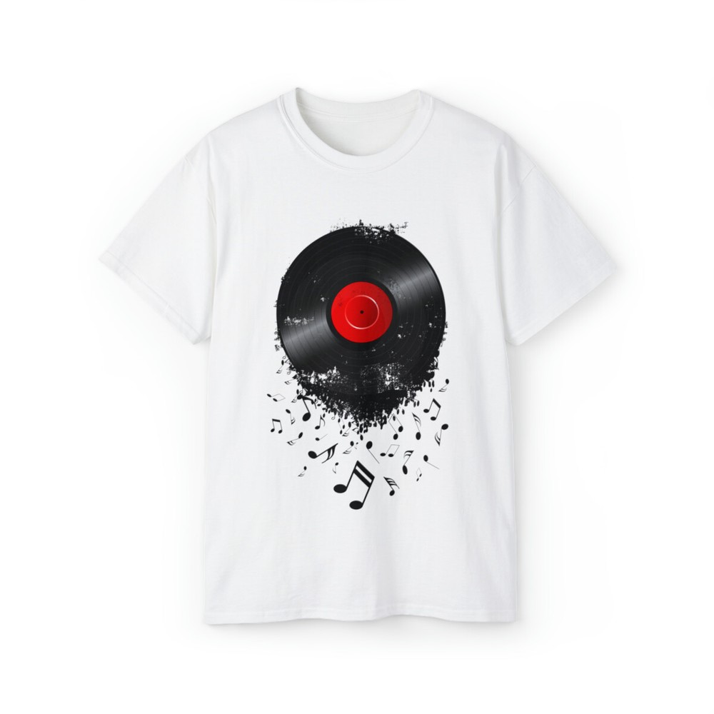 Melodic Vinyl Record T-Shirt – Classic Sound of Vinyl in Style