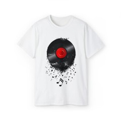 Melodic Vinyl Record T-Shirt – Classic Sound of Vinyl in Style