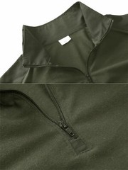 Mens Tactical T-Shirt Long Sleeve Casual Work Rip-Stop Outdoor Hiking Sport Tops