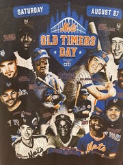 2022 New York Mets Old Timers Day Shirt Size Medium Citi Field NY