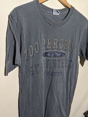 Vintage 90s Pepsi 100 Percent Guaranteed Single Stitch Shirt S/M