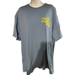 race to replace discovery channel pro cycling team blue T-shirt size extra-large