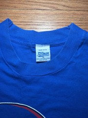 Vintage VTG 90s 1997 New York Giants NFL Salem Big Helmet Tee Xl Blue