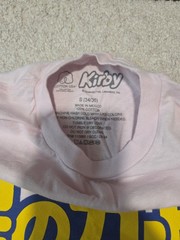 Kirby Food Pink T-Shirt Hot Topic Short Sleeve Size S (34/36)