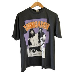 Vintage 90s Soundgarden Jesus Christ Pose Band Black RARE T-Shirt REPRINT Sz XL