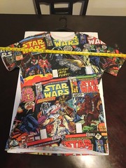 Star Wars Fifth Sun Comic Strip Tshirt Men’s Large Short Sleeve