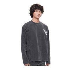Valabasas Long Sleeve Shirt Piece Mens Black VLBS-VSL1-1012