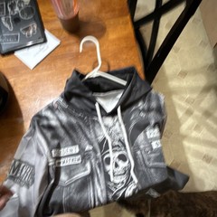 Sons of Anarchy Pull Over Shirt With Hood New Without Tags. Size 2xxl