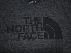 The North Face Shirt Mens Size Medium Black Big Logo Graphic T-Shirt Tee Outdoor