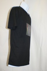 BASS Men’s Black SS Shirt Size M *SOUND ACTIVATED LIGHTS*