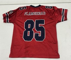Vintage 90s JNCO Flamehead 85 Jersey Size Youth Large(measurements In photos)