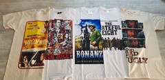 SALE of 5 movie T-Shirt S size Bonanza Good Bad Ugly Kill B Vintage SIZE S ZF02
