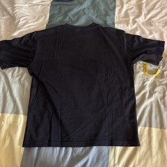 Uniqlo U AIRism Black Cotton Jersey T-shirt Men’s Crew Neck Short Sleeve Size L