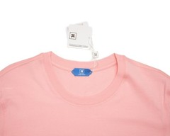 Kired by Kiton NWT $295 Pink Crepe Cotton Short Sleeve Slim T-Shirt M (50 IT)