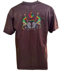 Ten Most Wanted T-Shirt Hippie Ganja Kush Marijuana Leaf Cannabis Jamaica Weed