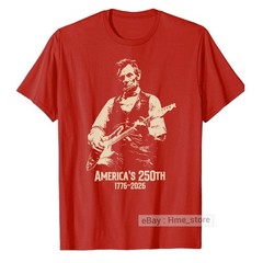 Abraham Lincoln Playing Guitar T-shirt 4th of July 250th Anniversary America Tee