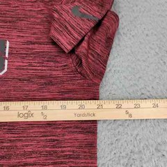 Nike Shirt Mens Large Red Tampa Bay Buccaneers Spellout NFL Football Outdoors
