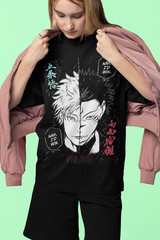 Sukuna Jujutsu Kaisen Horror Shirt, Gojo Satoru Anime Gift, Megumi Itadori Yuji