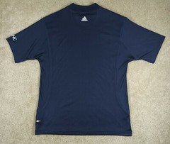 ADIDAS Men Shirt Medium Active Wear ClimaCool Short Sleeve Tee Adult Casual Blue