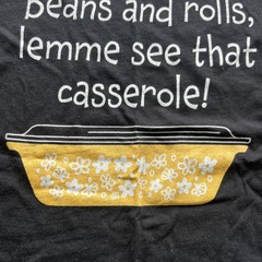 Thanksgiving Women’s Turkey Shirt – Casserole and Autumn Tees, Small
