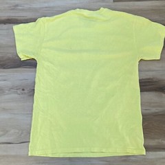 The Lion King Shirt Mens Medium Yellow Disney Simba Short Sleeve Crewneck Tee