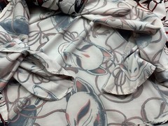 Drug Honey Zip Blouse Anime Japanese Mask Unisex SEE Measurements For Size