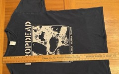 Fruit of the Loom Drop Dead Gorgeous Band Heavy Cotton T-Shirt Navy M