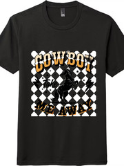 Cowboy Take Me Away Horse T – Shirt – Western Retro Unisex Tee