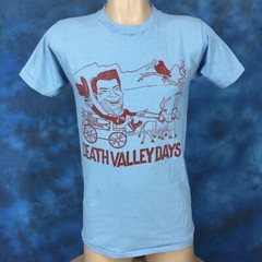 vtg 1984 DEMOCRATIC CONVENTION RONALD REAGAN CARTOON T-Shirt S 80s single stitch