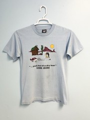 Vintage 80s Sedona Arizona Humor T Shirt Medium Faded Worn Single Stitch USA