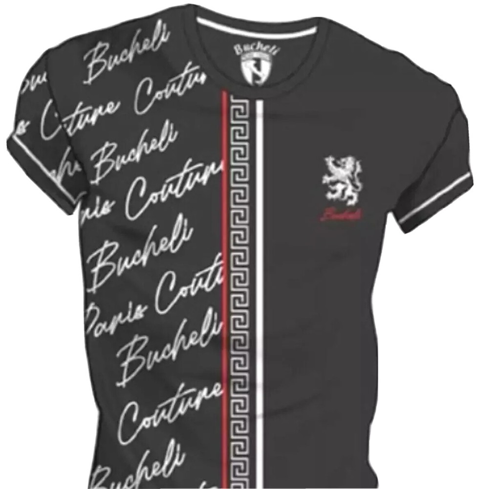 Men’s Bucheli T Shirt,Soft Cotton,Stretch,Italian Style S to XL…E5.B