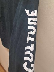 MIGOS CULTURE Adult Small Black Long Sleeve Shirt