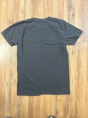 Christmas Moto T-shirt Shirt Top Size S Short Sleeves Black Screen Print Biker