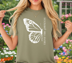 Unisex Half Butterfly “Trust the Process T-Shirt, Men T shirt,Women T shirt Gift