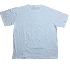 VAMTAC Mens Large White Social Graphic Tee Oversized 100% Cotton New Stitch Flaw