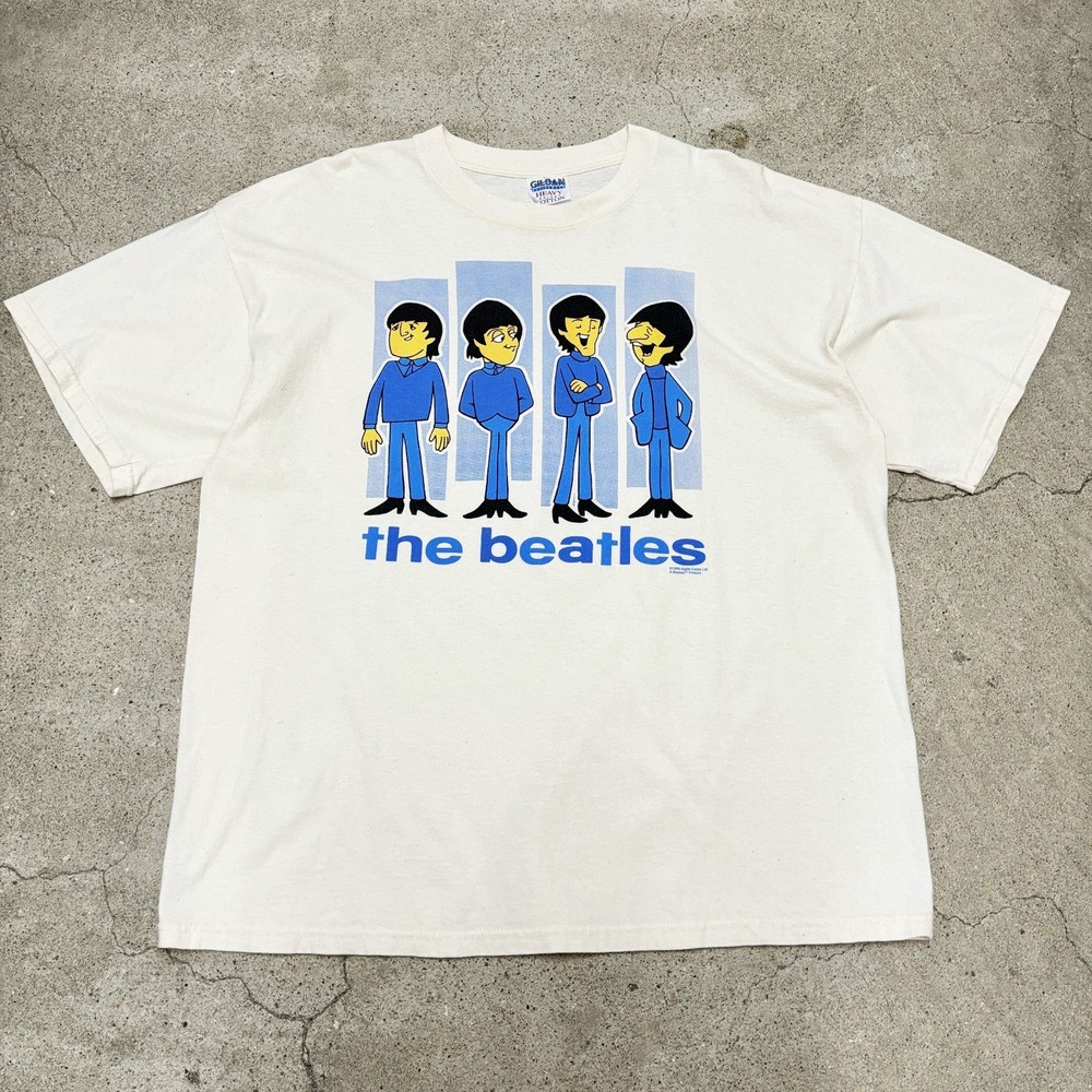 THE BEATLES Cartoon Unisex T-shirt S-5XL