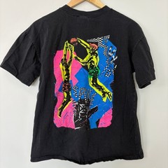 Vintage Furvo Global Quality Spike Set Graphic T Shirt Mens XL Black Made in USA
