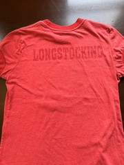 Junk Food Pippi Longstocking Graphic Print Crew Neck T-Shirt Red Women’s S