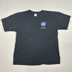 NASA Shirt Gildan Mens Large Black 50th Anniversary Graphic 1958-2008