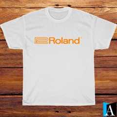 Shirt Roland Drums Guitar Music Logo Popular Black/White/Grey/Navy T-Shirt S-5XL
