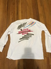 1990s Vintage NASCAR Winston Racing Men’s T-Shirt Size XL Long Sleeve