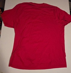 Holiday Time T-Shirt Men’s Red XL Team Naughty Graphic Tee Crew Neck