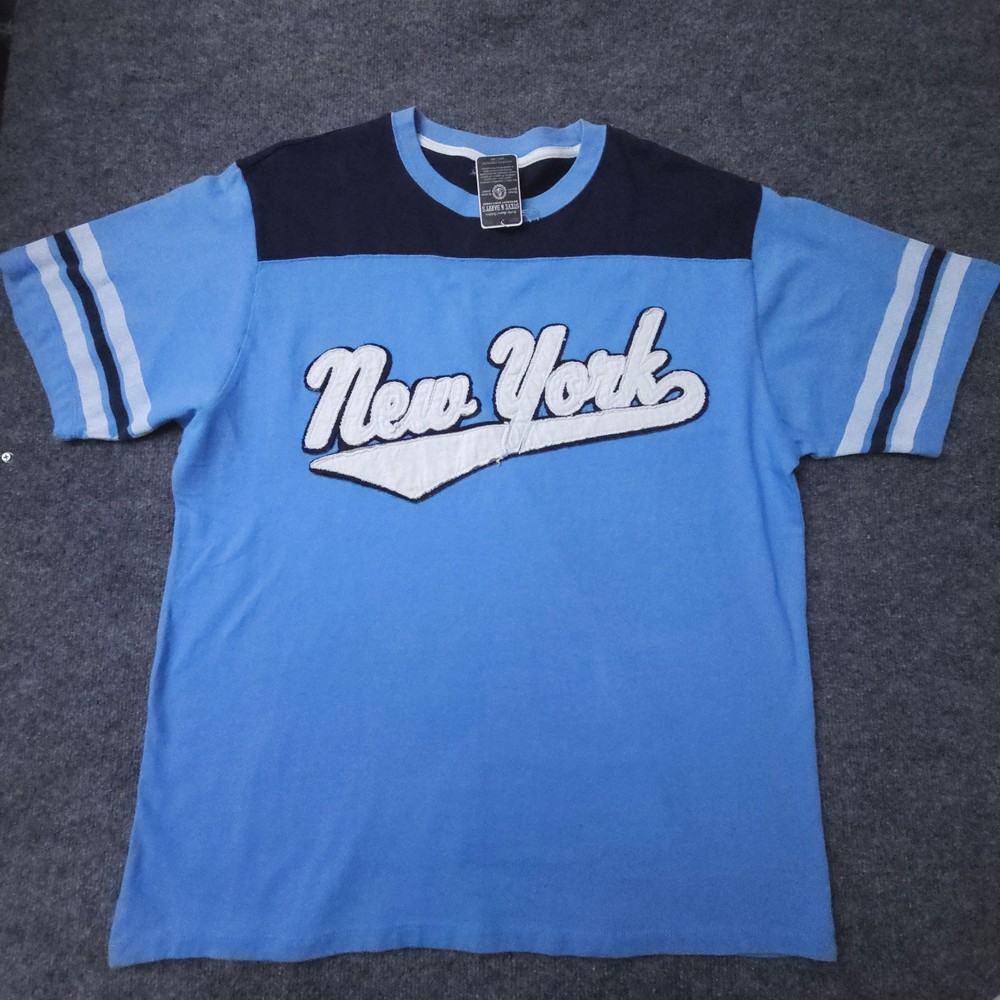 Vintage Steve & Barry’s University Sports Wear Blue New York Embroidered NEW