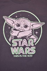 Star Wars Mens Grogu Mandalorian This Is The Way Gray Shirt New S (34/36)