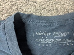 Hard Rock Cafe Las Vegas T Shirt Men’s M Navy Blue Short Sleeve
