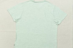 Lucky Brand Men’s V Neck T Shirt Short Sleeve Green Linen Blend Size 3XL NEW